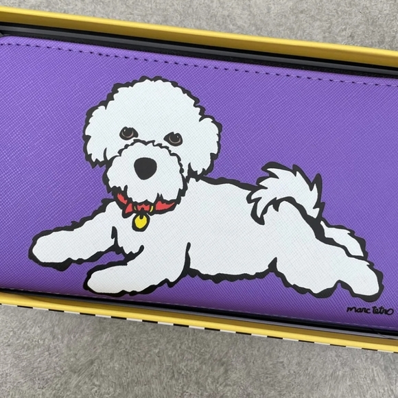 Marc Tetro Bichon zip around wallet BNIB - Picture 3 of 4
